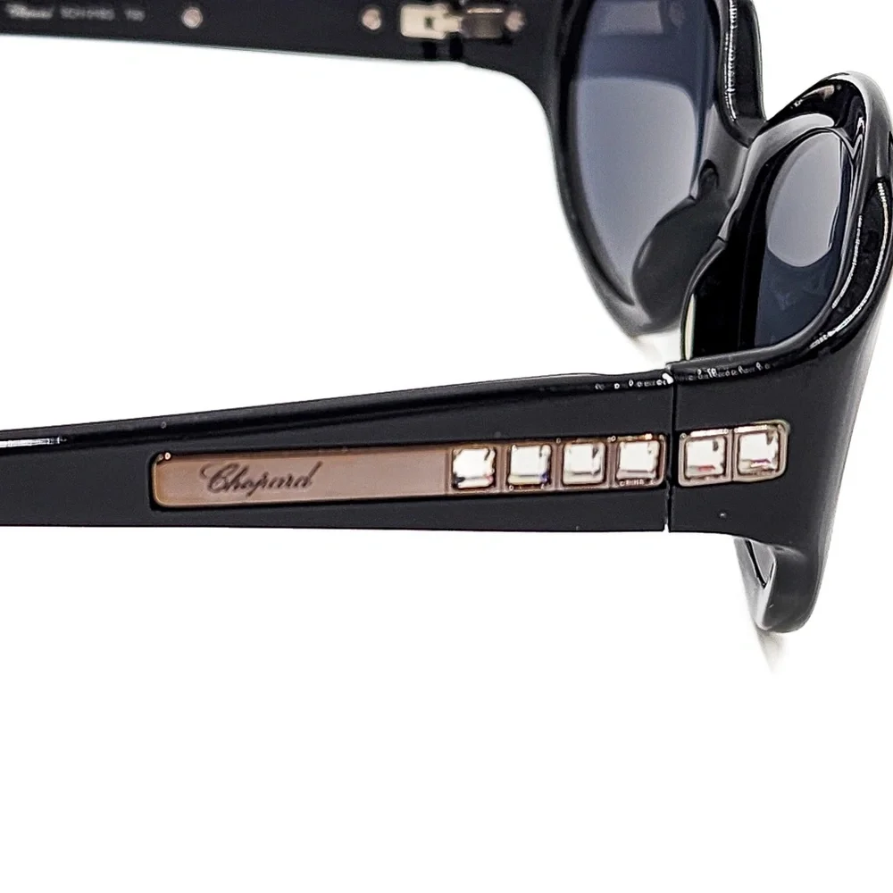 Chopard Couture Back Oval Crystal Women's Designer Sunglasses - Picture 4 of 12